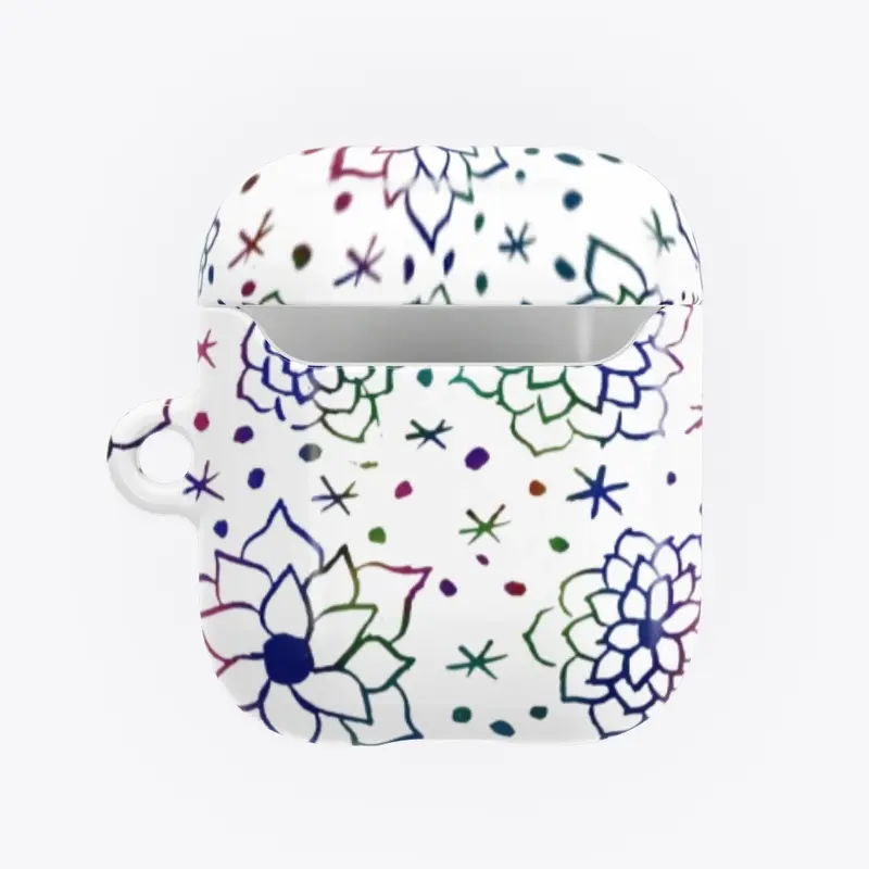 Flower airpod case